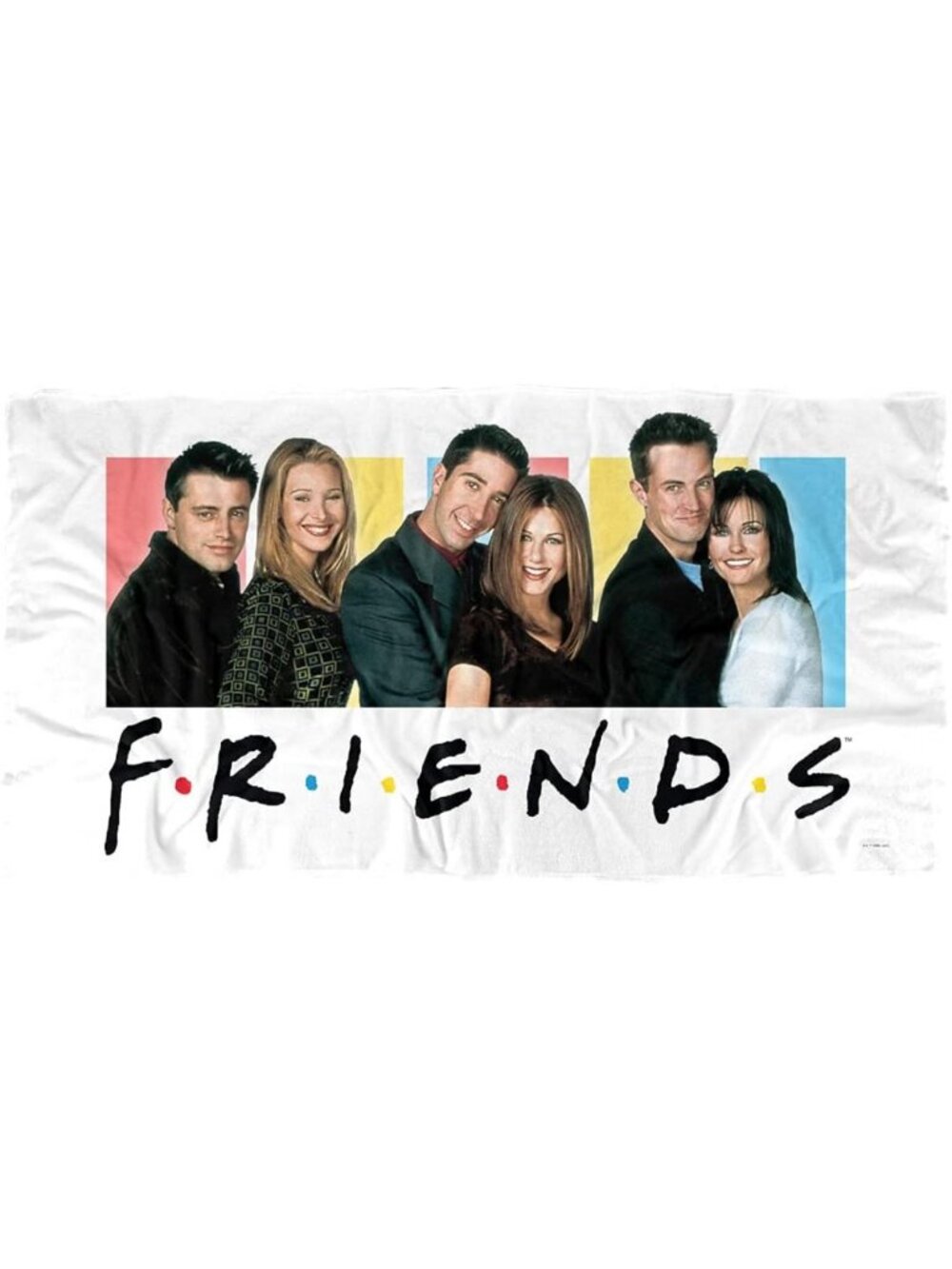 Cozy Friends-Themed Beach Towel, 30" x 60", Perfect for Summer Fun!